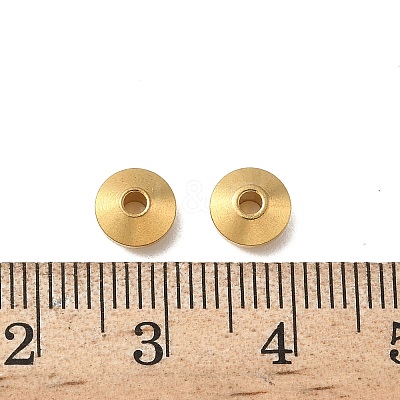 Brass Spacer Beads KK-P095-15-C-1