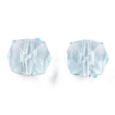 Transparent Acrylic Beads TACR-Q259-10mm-V38-1