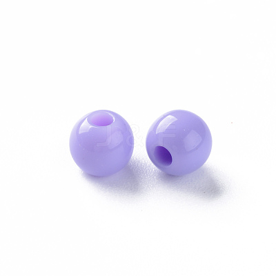 Opaque Acrylic Beads MACR-S370-C6mm-SS2114-1