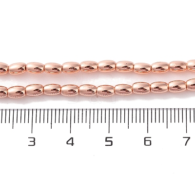 Electroplate Beads Strands EGLA-H104-02E-1
