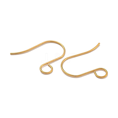 Ion Plating(IP) 316 Stainless Steel French Earring Hooks X-JX138G-1