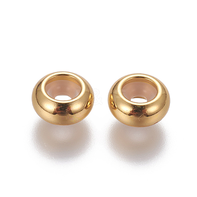 202 Stainless Steel Beads STAS-G190-04G-1