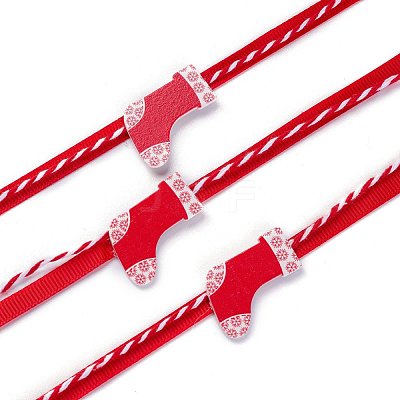 Polyester Grosgrain Ribbons OCOR-L044-10A-1