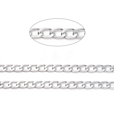 Oxidation Aluminum Curb Chains CHA-TAC0003-01S-C-1