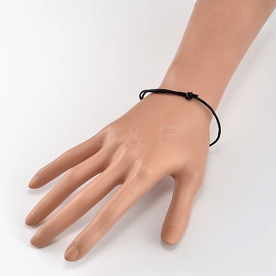 Adjustable Cowhide Leather Cord Bracelet Making BJEW-JB02164-1