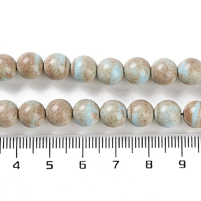 Natural Rainbow Alashan Agate Beads Strands G-NH0022-A07-02-1