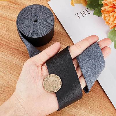 Flat Microfiber Imitation Leather Cord LC-WH0006-07C-01-1
