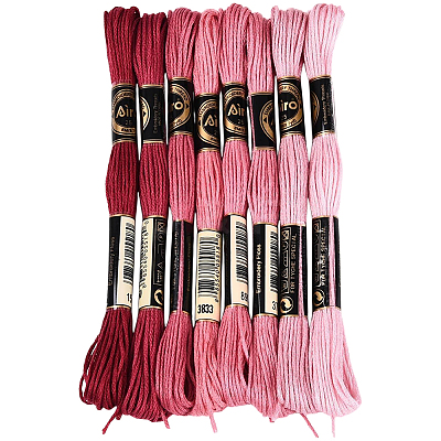 Polyester Embroidery Threads OCOR-WH20074-13B-05A-1