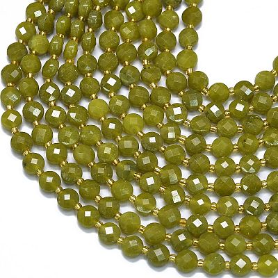 Natural Chinese Southern Jade Beads Strands G-K389-B06-01-1
