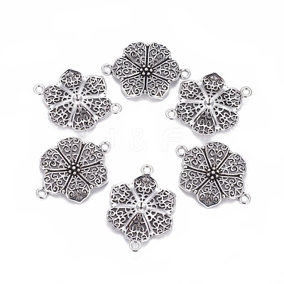 Tibetan Style Links connectors TIBEP-LF9353YKG-AS-FF-1