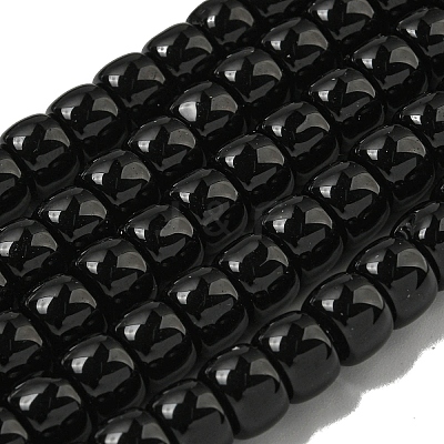 Opaque Glass Beads Strands GLAA-NH0002-B02-1
