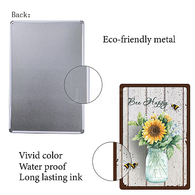 Metal Iron Sign Poster AJEW-WH0157-387-1