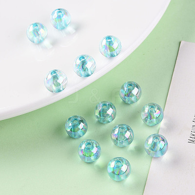 Transparent Acrylic Beads MACR-S370-B10mm-755-1