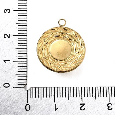 Plastic Pearl Pendants STAS-Q360-03I-G-1