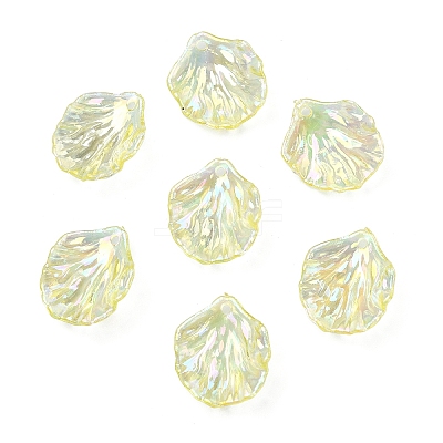 50Pcs Transparent Acrylic Pendants MACR-YW0004-17C-1