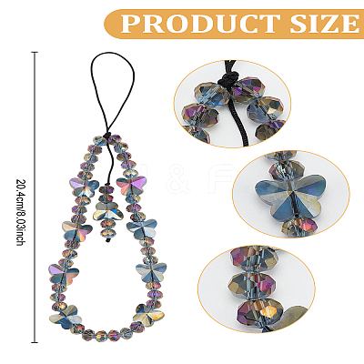 1Pc Acrylic Mobile Straps HJEW-LP0002-20A-1