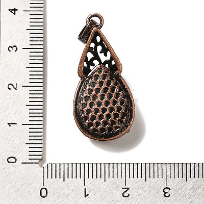 Synthetic Goldstone Pendants G-H065-01R-24-1