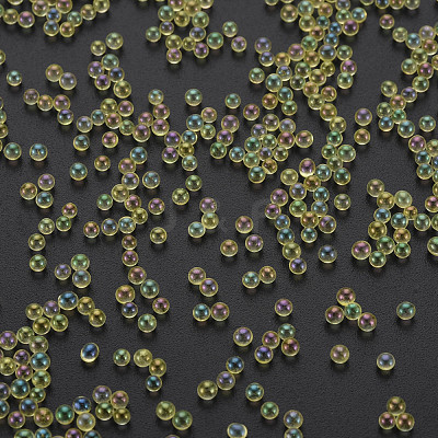 DIY Nail Art Decoration Mini Glass Beads MRMJ-N028-001A-B15-1