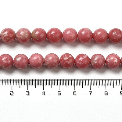 Natural Thulite Beads Strands G-Z044-A02-04-1
