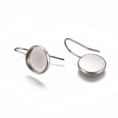 Non-Tarnish 304 Stainless Steel Earring Hooks STAS-F227-22B-P-1