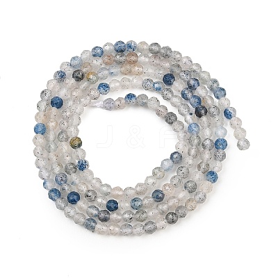 Natural Raindrop Azurite Beads Strands G-P618-2mm-03-1