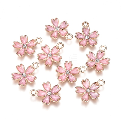 Alloy Enamel Pendants X-ENAM-TAC0001-10E-1