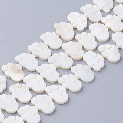 Natural White Shell Beads LS-SSHEL-Q298-07-1