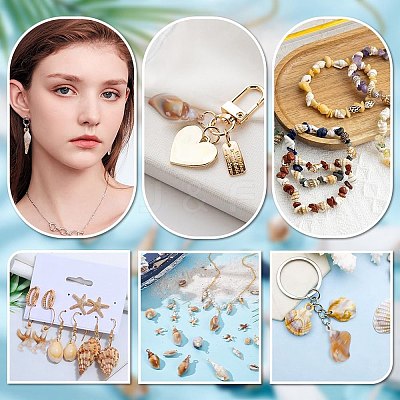 64Pcs 8 Styles Acrylic Pendants OACR-PH0004-45-1