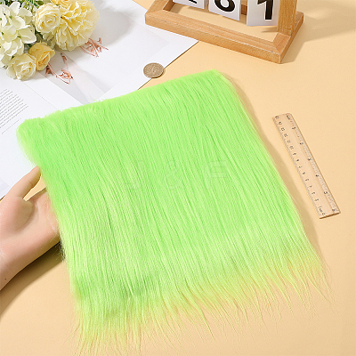 Faux Fur Squares Fabric BJEW-WH0515-11E-1