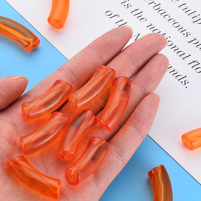Transparent Acrylic Beads MACR-S372-001C-009-1