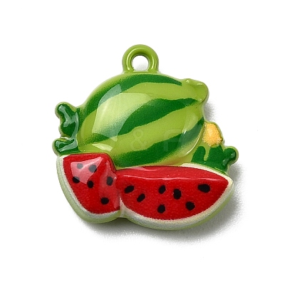 Baking Paint Zinc Alloy Pendants FIND-I070-02D-1