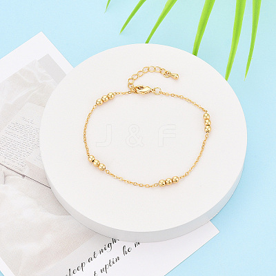 Brass Satellite Chains Bracelets for Women BJEW-N032-08E-G-1