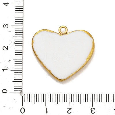 Printed Porcelain Pendants STAS-C183-03A-03-1