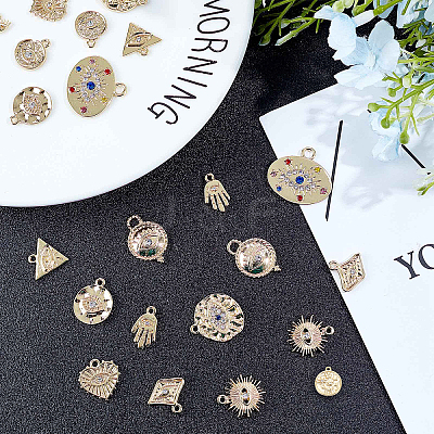 Alloy Pendants PALLOY-SC0001-73G-NR-1
