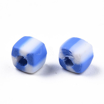 Handmade Polymer Clay Beads Strands CLAY-N010-074-04-1