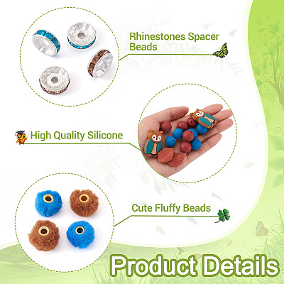 44Pcs DIY Findings Kits DIY-TA0013-86-1
