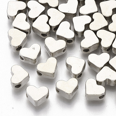 Plating ABS Plastic Beads X-KY-T019-03-1