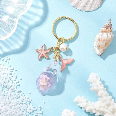 Luminous Transparent Acrylic Keychains KEYC-JKC01357-01-1
