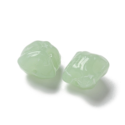 Baking Paint Transparent Glass Beads X1-GLAA-C035-01G-1