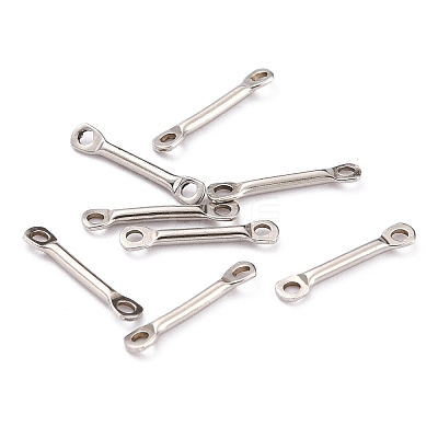 Tarnish Resistant 201 Stainless Steel Links Connectors STAS-B011-01C-P-1