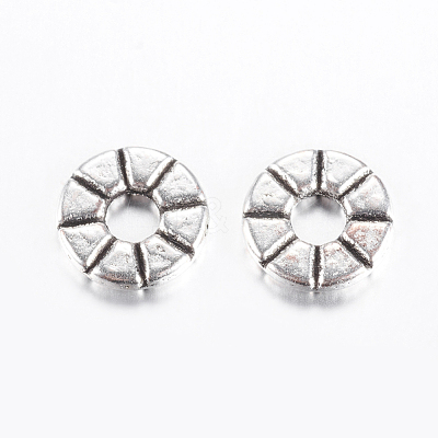 Tibetan Style Alloy Spacer Beads LF10461Y-1