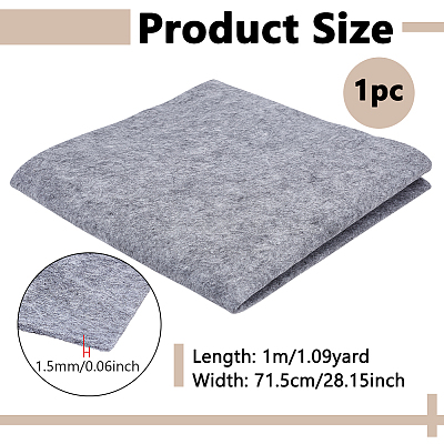 Wool Felts Mat AJEW-WH0819-015B-1
