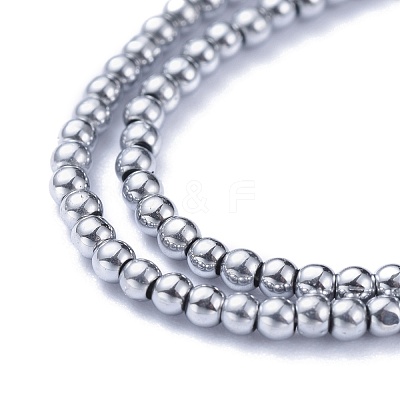 Electroplate Glass Beads Strands EGLA-K014-A-FP07-1