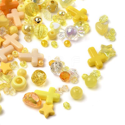 Opaque & Transparent Acrylic Beads SACR-XCP0001-06C-1