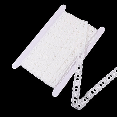 Flower Pattern Cotton Embroidery Lace Ribbon OCOR-CA0001-38A-1