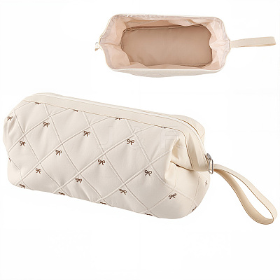 Cotton Cloth Hair Dryer Storage Zipper Bags AJEW-WH20054-331C-1