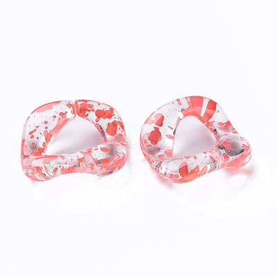 Transparent Acrylic Linking Rings OACR-N009-016A-01-1