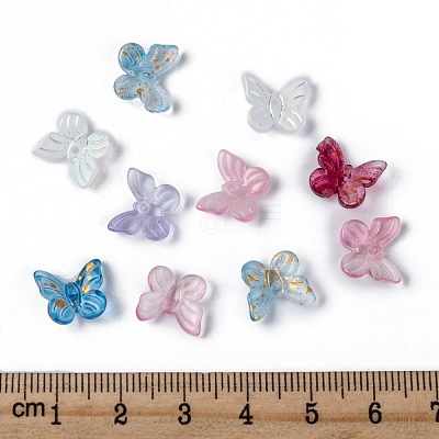 Transparent Glass Charms GLAA-T016-23-1