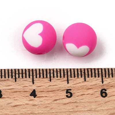 Handmade Polymer Clay Beads CLAY-I011-01A-01-1