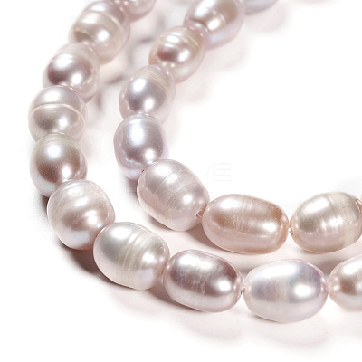 Natural Cultured Freshwater Pearl Beads Strands PEAR-R064-16-1